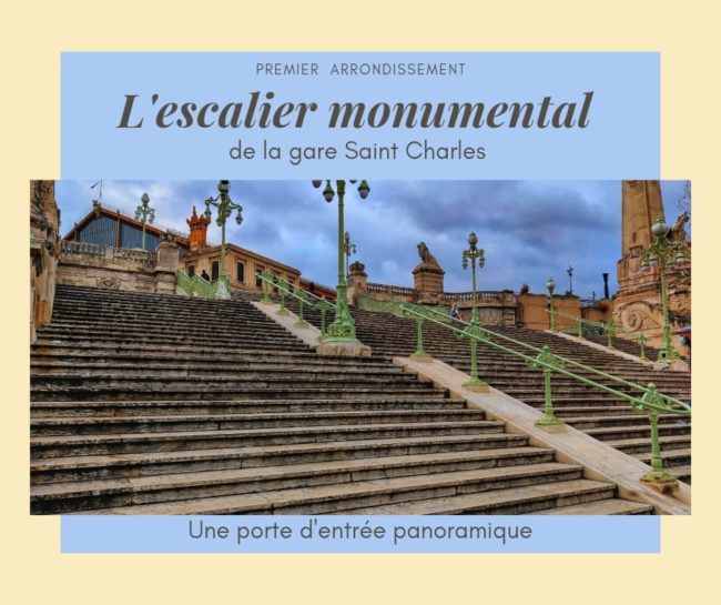 Escalier gare saint Charles